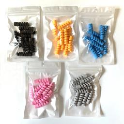Protetor de cabo de silicone espiral, Luva de cabo de dados anti-ruptura, Mouse USB Carregador Cabo Winder, Atacado, 50Pcs - Image 3