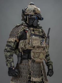 TRN-Saco De Armadura De Ombro De Aço Inoxidável, Airsoft Paintball Engrenagem De Proteção, Proteção De Metal, Tático - Image 3