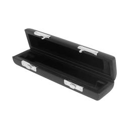 Caixa piccolo de 16 buracos, caixa de armazenamento de couro preto com fivela de metal, à prova d'água, caixa de flauta curta, acessórios para instrumentos de sopro - Image 4