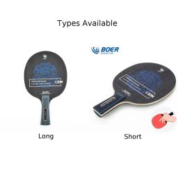 Cesta De Raquete De Tênis De Mesa, Fibra De Carbono e Grupo Aryl, Lâmina De Ping Pong De 7 Camadas, Placa Inferior Da Pá, 1 Pc - Image 2