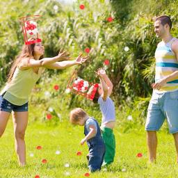 Conjunto de jogo de basquete para crianças e adultos, jogo de carnaval, bandana para atividades internas e externas, presente divertido - Image 2