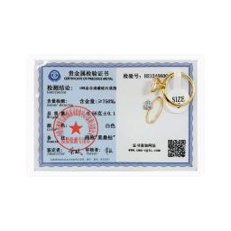100% genuíno 18k ouro moissanite anel espumante anel de diamante para mulheres aniversário de casamento noivado presente de casamento jóias finas - Image 6