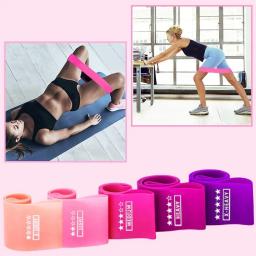 WOSWEIR Resistência Elástica Bandas Yoga Treinamento Ginásio Fitness Gum Pull Up Assist Rubber Band Crossfit Exercício Workout Equipment - Image 3