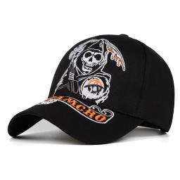 Bonés de beisebol bordados SAMCRO unissex ao ar livre ajustável primavera e outono chapéu protetor solar casual - Image 2