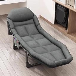 Cama de solteiro dobrável portátil, Quarto moderno, Design de luxo, Economia de espaço, Camping Travel, Beach Sleeping, Office Furniture - Image 6