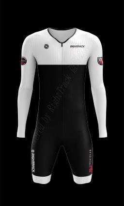 Triatlo manga comprida Skinsuit, World Champ Vestuário, Natação Ciclismo e Corrida Wetsuit, Competição RT Vestuário, 70.3, Novo - Image 2