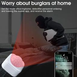 Oninuo zigbee humano pir sensor de movimento detector segurança vida inteligente tuya zigbee movimento pir detector precisa zigbee gateway/hub - Image 2