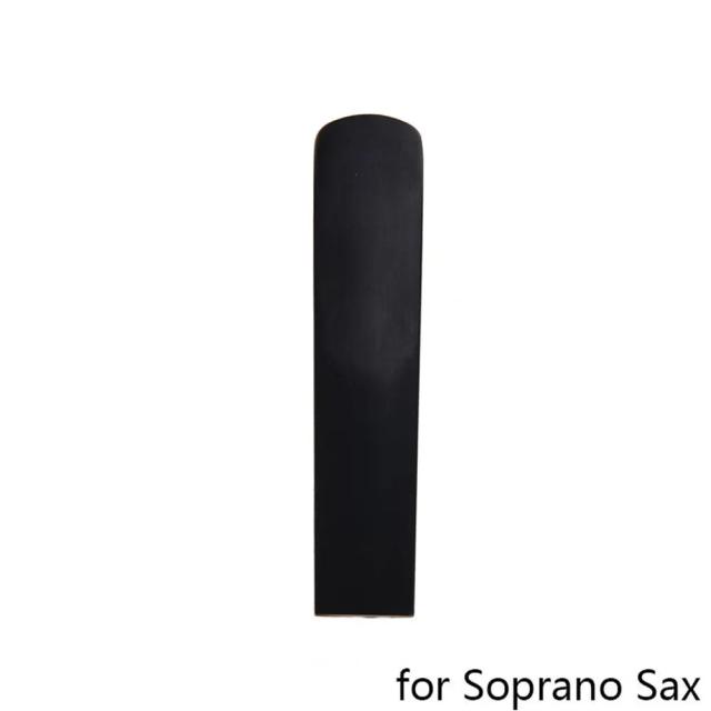 Palhetas de Saxofone e Clarinete em Plástico e Resina - Substituição de Peças para Alto, Tenor e Soprano com Força 2.5