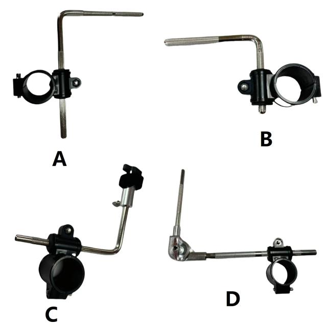 Clamp de Drum Rack Infantil: Acessório de Percussão Profissional para Iniciantes com Bracket Clip e Hardware Especializado