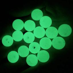 Luminous Rodada Contas de Acrílico para Fazer Jóias, Brilho Fluorescente Beads, Pulseira, Colar frisado, DIY Acessórios, 3-25mm - Image 4