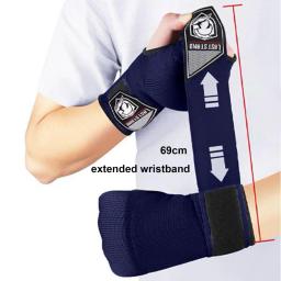 Luvas De Boxe Metade Do Dedo Gel, Envoltório Da Mão, Muay Thai, MMA, Kickboxing, Artes Marciais, Soco, Treinamento De Velocidade, Interno - Image 3