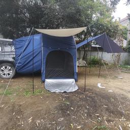 Adicione barraca de acampamento SUV Rainfly com toldo grande, barraca de carro à prova d'água, barraca traseira de carro com capacidade para dormir de até 4 pessoas - Image 4