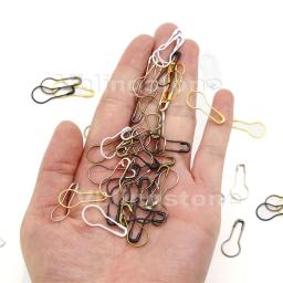 Pinos metálicos para tricotar, alfinetes, ferramentas de costura, acessórios em crochet, 9x21mm, 100 unid - Image 3