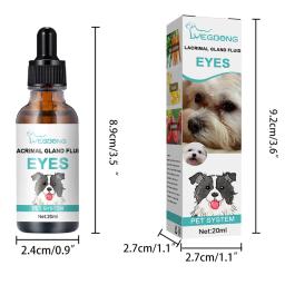 Removedor de manchas de rasgo para cães lavagem de excrementos de olho goma líquido de limpeza lacrimal glândula efeito seguro fluido com essência ingredientes suaves - Image 6