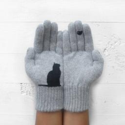 Luvas aquecidas ao ar livre para homens e mulheres, luvas quentes para o tempo frio, outono e inverno - Image 2
