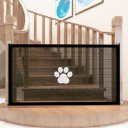 Pet Safety Fence para cães, cercadinho de cachorro, cerca, porta, portão, curral, animais, cerca, suprimentos, novo - Image 1