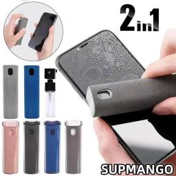 Q2 Microfiber Screen Cleaner Spray Bottle Set, Telefone móvel, iPad, Computador, Microfiber Pano, Limpe Óculos, Limpeza - Image 1