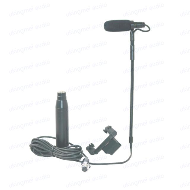 Microfones XLR e Adaptador 48V para Saxofone, Violino e Guitarra em Performances de Palco