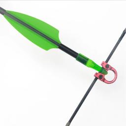 Arco composto d loop liberação d anel de metal ajustável bowstring anel tiro com arco caça alvo proteção acessórios - Image 6