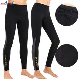 Calças de mergulho em neoprene para homens e mulheres, wetsuit, shorts de surf, calção, snorkeling, caiaque, drifting, 1.5mm, 2mm, 3mm - Image 1