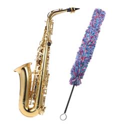 Saxofone flauta kit de limpeza escova de limpeza cotonete luvas e chave de fenda para sax reparação e limpeza kits de manutenção - Image 3