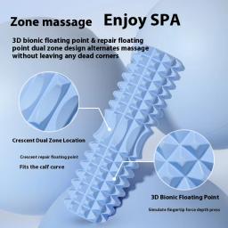 Rolo tridimensional de espuma para ioga, 33/45cm, escultura corporal, academia, corpo inteiro, massagem muscular, relaxante, reabilitação esportiva - Image 2