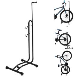 Indoor Vertical Bicicleta Stand, Bike Piso Estacionamento Rack, Garagem Armazenamento, Suporte Da Roda, Suporte Do Reparo, Mountain Bike, 3in 1 - Image 1