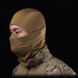 Balaclava Tactical Máscara Facial Completa, Multicam Pescoço Protetor, Sílica Macia, Airsoft Caça Máscara, Paintball CS Jogo Cosplay - Image 4