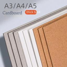 Papelão de Papel Rígido para Artesanato DIY, Cartão, Pacote Álbum, Folhas de Papel Kraft A5, Papel A4 Grosso, Cinza e Branco, Alta Qualidade, 1-2mm - Image 3