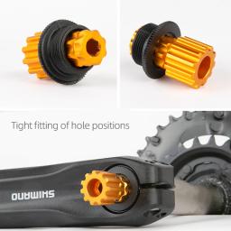 Axi ferramentas de reparo de bicicleta 2 em 1 ferramenta de remoção de tampa de manivela para xtr m9100 suporte inferior ferramenta de remoção de parafuso de manivela - Image 5