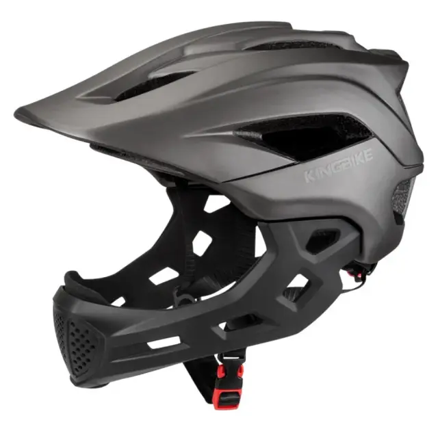 Capacete Integrante BATFOX para Crianças: Destacável, MTB e Off-Road com Joelheiras para Ciclismo e Esportes ao Ar Livre