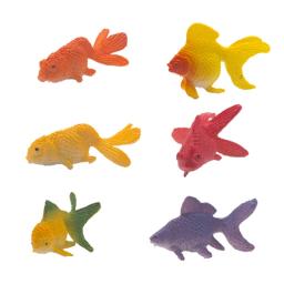 Plástico peixinho miniaturas estatuetas ornamentos animais fadas animais tanque peixes aquários peixinho paisagem suprimentos - Image 4