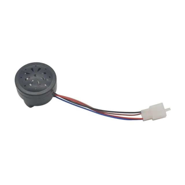 Buzina Elétrica Universal para Bicicleta e Motocicleta - 48V e 60V com Sinalizador de Setas para Dropshipping