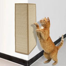 Auto-adesivo Scratcher Mat para Pet, Tapete Sofá, Proteção de Móveis, Patas Sharpen, Trimmable Scratch, Acessórios DIY - Image 1