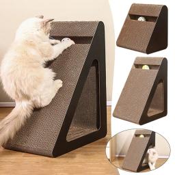 Papelão de escalada com bola rotativa, garras resistentes ao desgaste, tábua de escalada para brinquedos para animais - Image 1