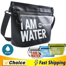 Saco seco impermeável com zíper, Travel Handbag Pack, Wash Sack, Natação, Rafting, Caiaque, Rio Trekking, Flutuante, Boating Water Bag - Image 1