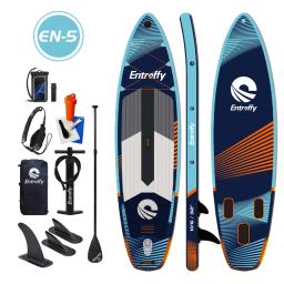 Conjunto inflável Stand Up Paddle Board, prancha de surf, surf, SUP, surf, pesca, 10,6 pés, 31 Polegada - Image 5