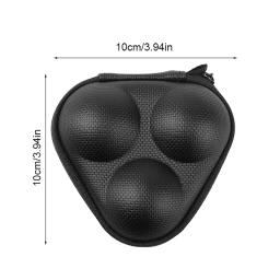 Caixa de armazenamento de couro PU para tênis de mesa 3 bolas de pingue-pongue impermeável, acessório de treinamento esportivo na moda - Image 6