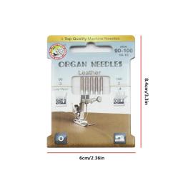 Agulhas De Máquina De Costura Doméstica, Agulhas Bordadas Domésticas, Órgão doméstico, Agulha de máquina de tecido convencional, 5pcs por pacote - Image 2