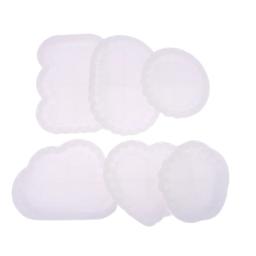 Moldes de silicone para resina epóxi Coaster, Bubble Design, Bandeja De Cimento, Placa De Gesso, Oval E Redonda - Image 4