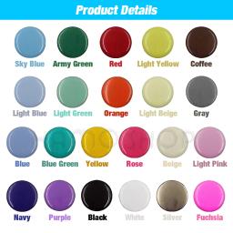 9.5mm metal prong snap fixadores botões sólido/oco botão de pressão studs com alicate kits de ferramentas para roupas sacos vestuário costura - Image 2