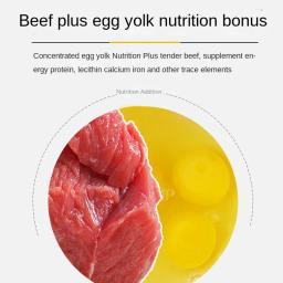 Petiscos de recompensa interativa, Mastigável para cães, Grão de gema de ovo, Carnuda Nutritious e Delicious Food Training, 500g - Image 4