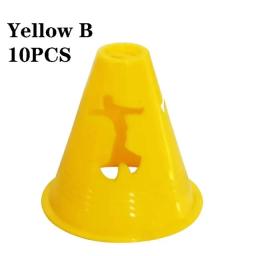Cone plástico para esportes que treinam, 10 PCes, cone-como o cone, para a prática do futebol, patinando, patinando, treinando o equipamento - Image 2
