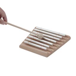 1/3/7 tons sinos de vento mesa meditação carrilhão de vento de madeira com malho crianças brinquedos musicais educativos instrumento de percussão - Image 6