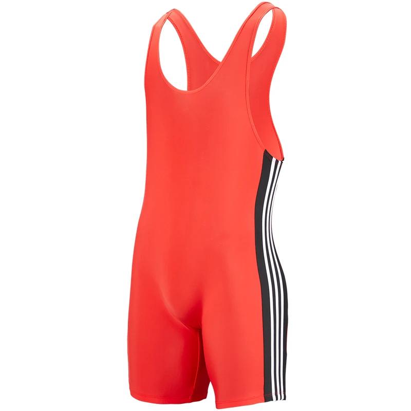 Terno De Levantamento De Peso Para Homens, Conjuntos De Exercícios, Competição Wrestling Suit, Macacão De Ginástica - Image 1