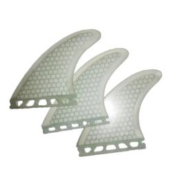 BiLong FUT-Tri Fins para prancha de surf, aleta de fibra de carbono, Honeycomb Thrusters, Windsurf Board, Skimboard e Quilhas Surf Fin, tamanho médio - Image 5