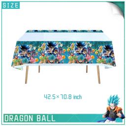 Dragon Ball Banner Feliz Aniversário, Goku, Vegeta Balões, Decorações De Festa, Copo, Prato, Talheres Descartáveis, Bolo Topper Brinquedos - Image 4