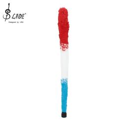 Saxofone-Alto escova de limpeza SLADE, Advanced Fiber Inner Wall, Wiping Brush, instrumentos de sopro Acessórios, 53 centímetros Tri-color - Image 1