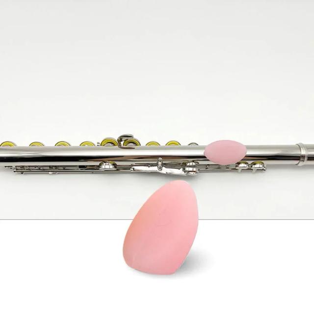 Silicone de Alta Qualidade para Flauta - Luvas Rosa e Roxa para Proteger Seus Dedos e Facilitar Manutenção