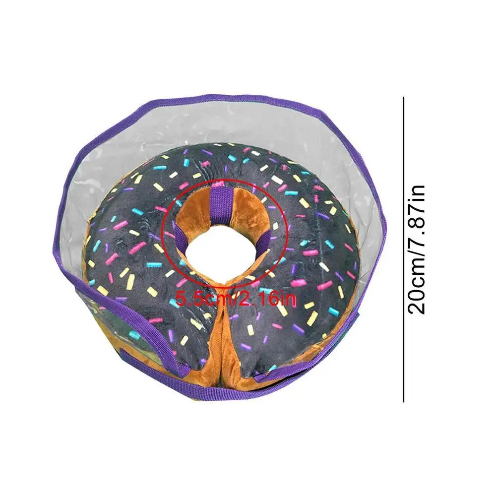 Cone de proteção inflável para animais de estimação Colar de recuperação protetor, Escudo macio transparente para cães e gatos - Image 1